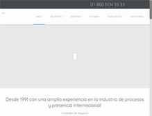 Tablet Screenshot of ecn.com.mx